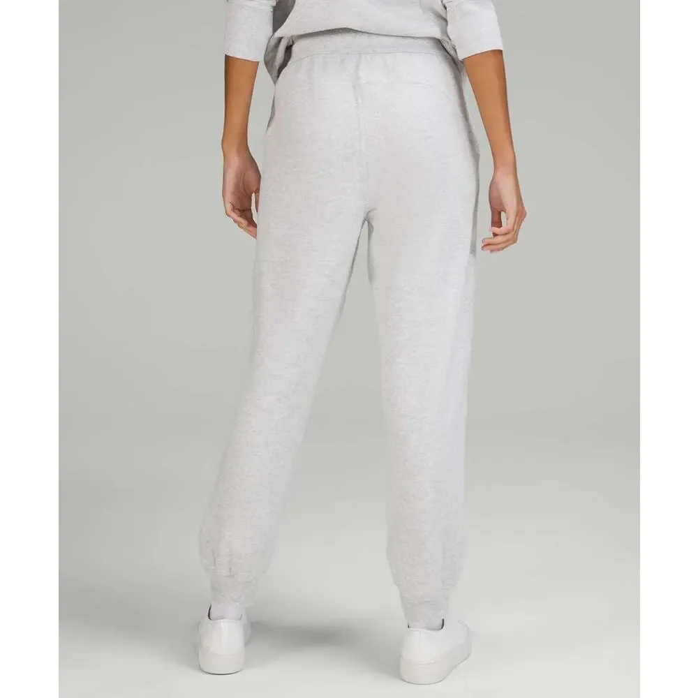 Lululemon Scuba High-Rise Relaxed Jogger Pants Heathered Core Ultra Light Grey 8